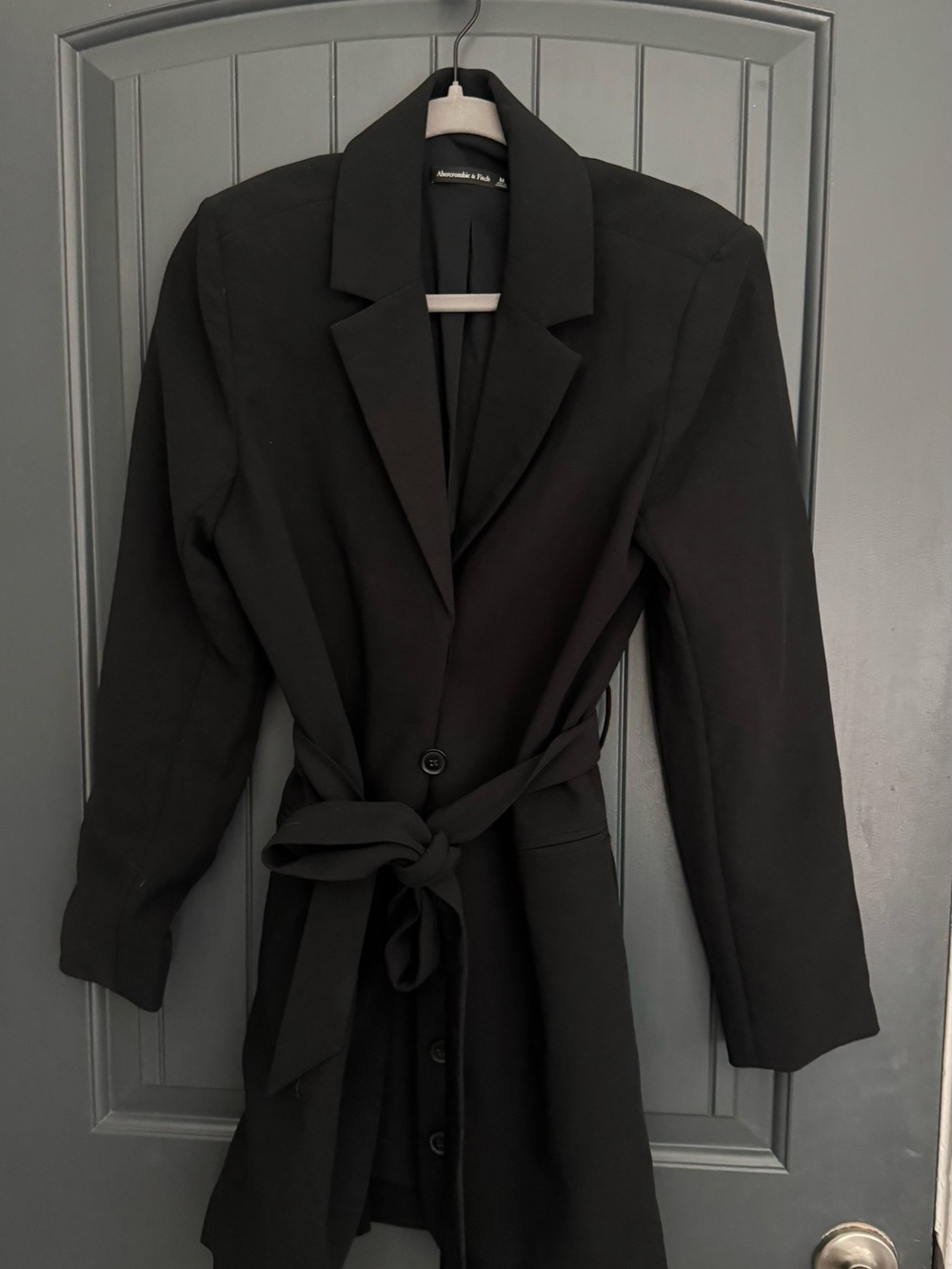 Abercrombie Black Belted Blazer Dress